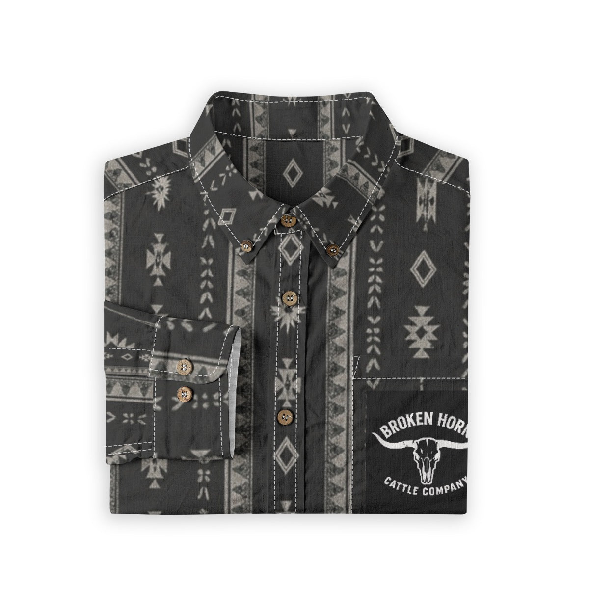 Long sleeve button up dress shirt